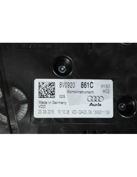 AUDI A3 8V FL 1.4 TSI LICZNIK 8V0920861C