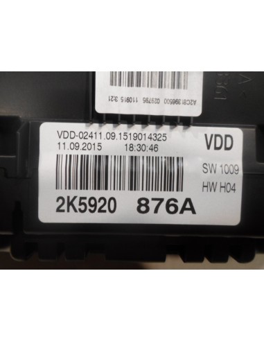 VW CADDY 2016-17R 2.0 TDI LICZNIK 2K5920876A