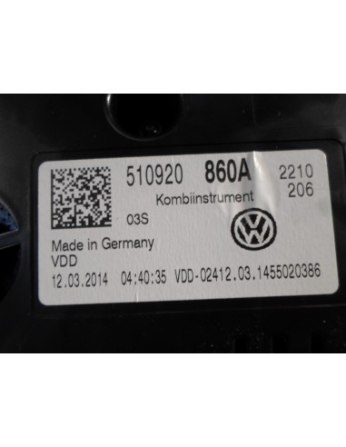 VW GOLF SPORTSVAN 1.6 TDI LICZNIK 510920860A
