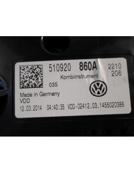 VW GOLF SPORTSVAN 1.6 TDI LICZNIK 510920860A