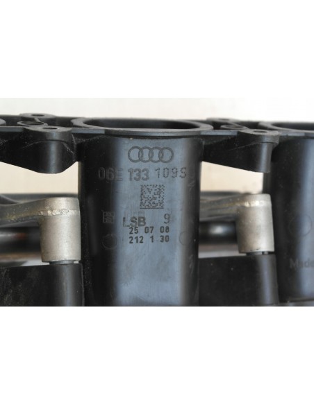 AUDI A4 A5 A6 A7 A8 KOLEKTOR SSĄCY DOLOTOWY LEWY 06E133109S