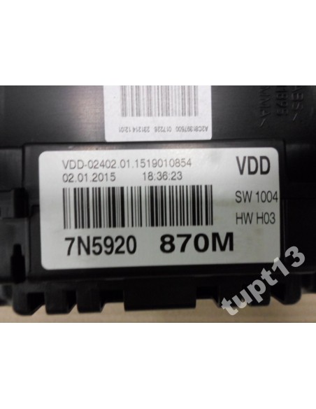 SEAT ALHAMBRA 7N0 2.0 TSI LICZNIK 7N5920870M