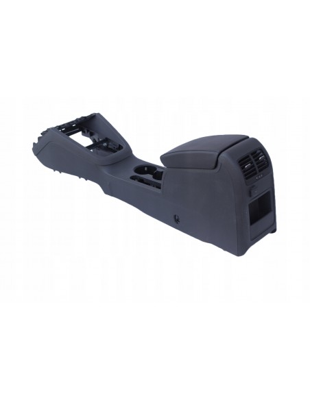 VW JETTA 5C6 TUNEL PODŁOKIETNIK SKÓRA CZARNA