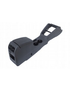 VW JETTA 5C6 TUNEL PODŁOKIETNIK SKÓRA CZARNA 2