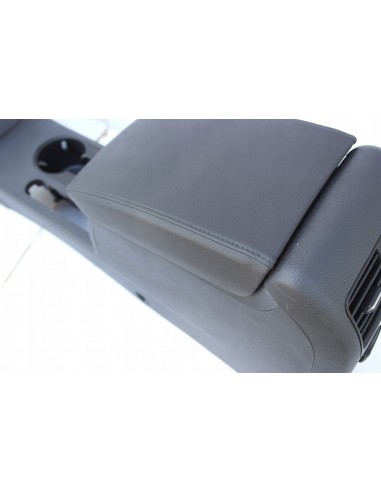 VW JETTA 5C6 TUNEL PODŁOKIETNIK SKÓRA CZARNA