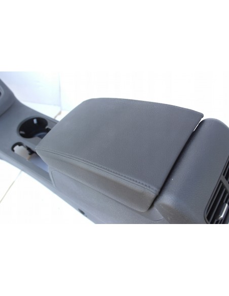 VW JETTA 5C6 TUNEL PODŁOKIETNIK SKÓRA CZARNA