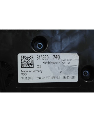 AUDI Q2 1.4 TSI LICZNIK 81A920740