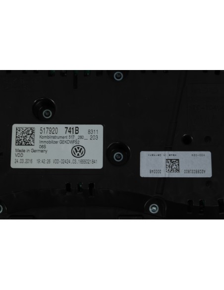 VW SPORTSVAN TDI DSG LICZNIK 517920741B