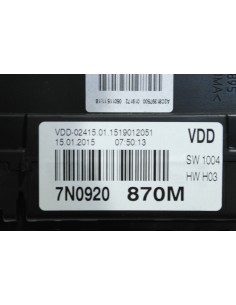 VW SHARAN 7N0 2.0 TSI DSG LICZNIK 7N0920870M 2