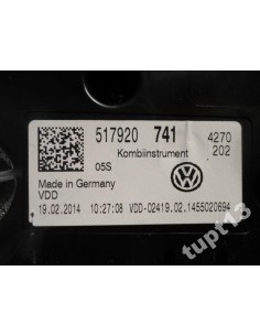 VW GOLF SPORTSVAN 1.6 TDI LICZNIK 517920741 2