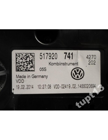 VW GOLF SPORTSVAN 1.6 TDI LICZNIK 517920741