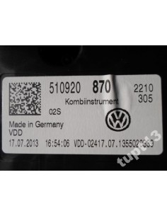 VW GOLF SPORTSVAN TSI DSG LICZNIK 510920870 2