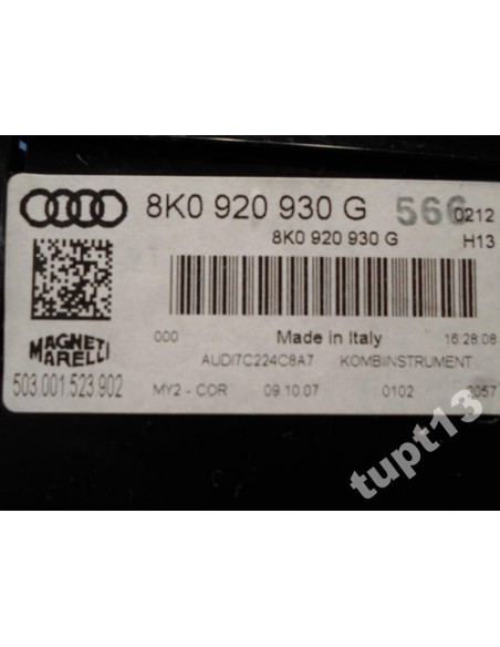 AUDI A4 8K0 LICZNIK 8K0920930G