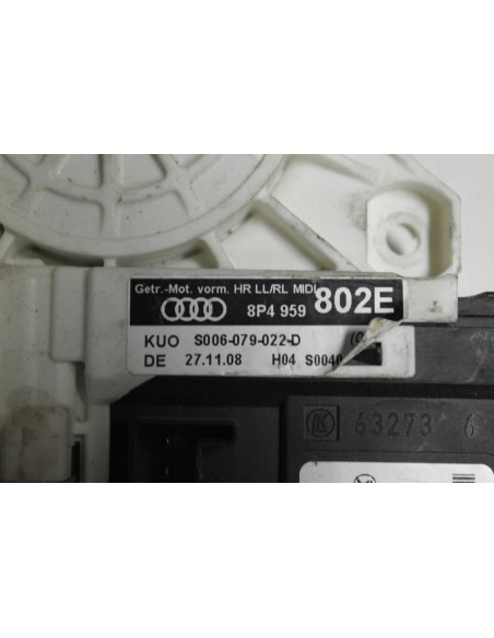 AUDI A3 8P0 SPORTBACK SILNICZEK SZYBY 8P4959802E