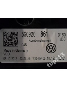VW GOLF VII TSI LICZNIK 5G0920861 2