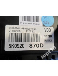 VW GOLF VI LICZNIK 1.2 TSI 5K0920870D 2