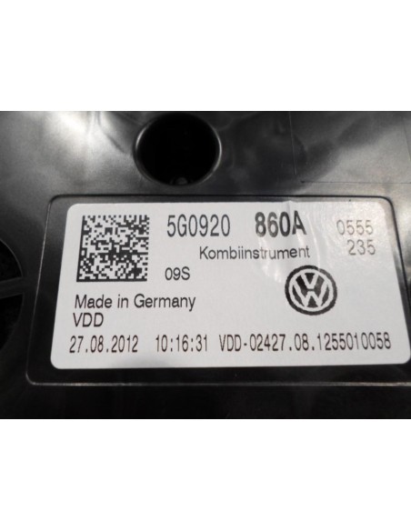 VW GOLF VII 2.0 TDI LICZNIK 5G0920860A
