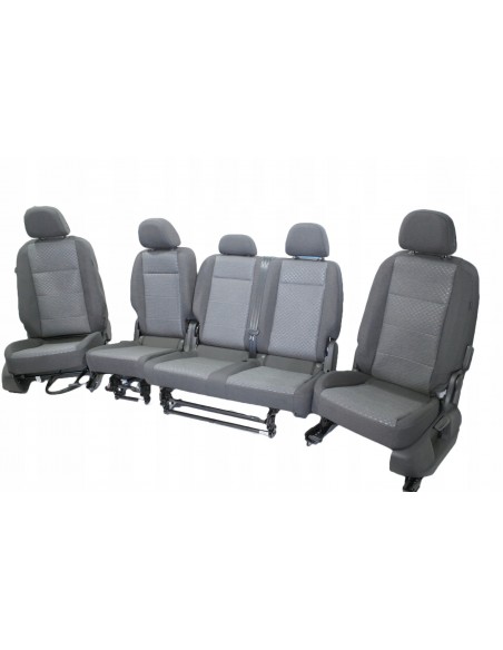 ORD TOURNEO CONNECT MK3 VW CADDY V WNĘTRZE FOTELE KANAPA 5 OSÓB