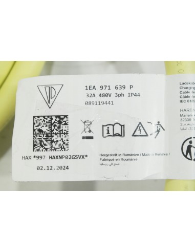 VW AUDI SEAT SKODA CUPRA KABEL PRZEWÓD...