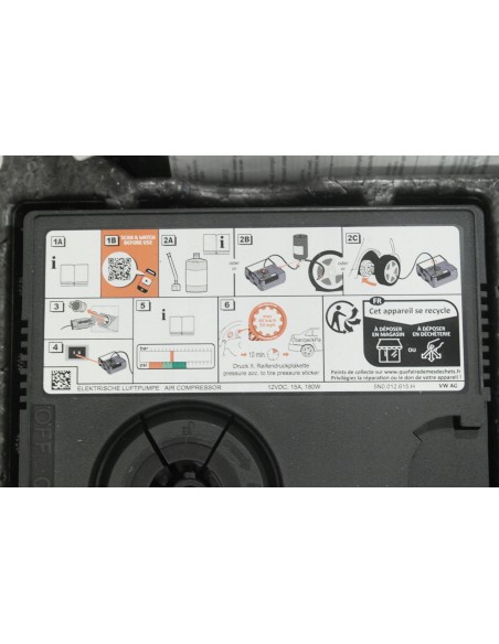 FORD TOURNEO CONNECT MK3 VW CADDY V ZESTAW NAPRAWCZY KOŁA KOMPRESOR