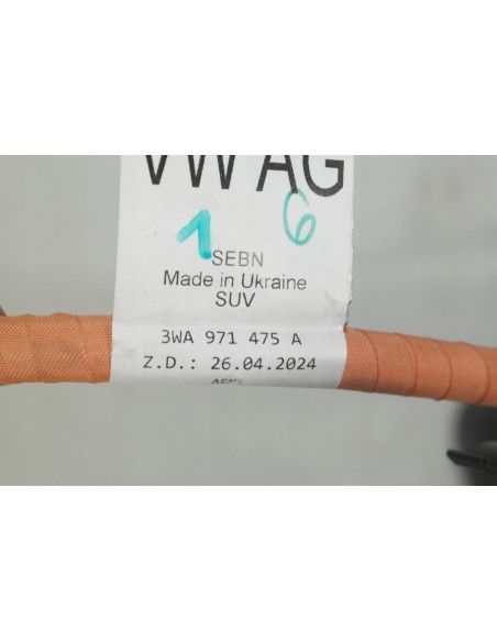VW AUDI SEAT SKODA 1.5 ETSI KABEL PRZEWÓD ŁADOWANIA 3WA971475A