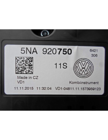 VW TIGUAN 5NA 1.4 TSI LICZNIK 5NA920750