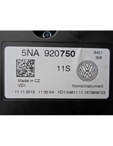 VW TIGUAN 5NA 1.4 TSI LICZNIK 5NA920750