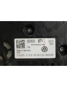 VW GOLF VII 1.4 TSI LICZNIK 5G0920871 2
