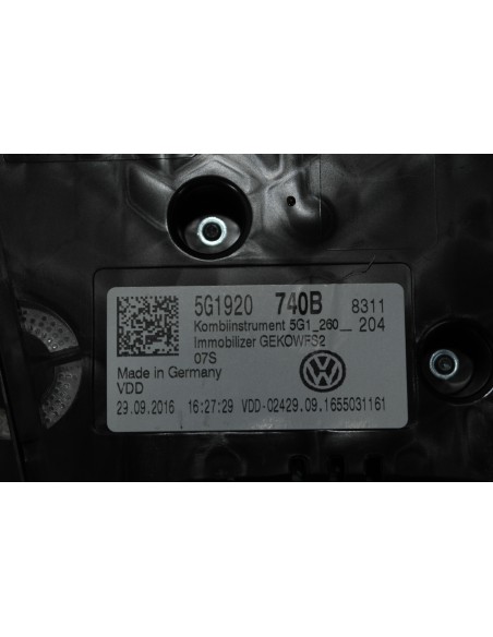 VW GOLF VII LIFT LICZNIK TSI 5G1920740B