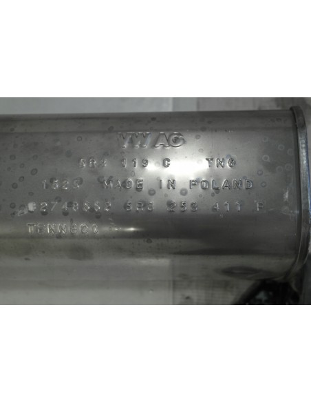 TOURNEO CONNECT VW CADDY V UKŁAD WYDECHOWY TŁUMIK 2K7253181AA 5R3253411F