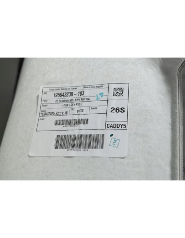 FORD TOURNEO CONNECT MK3 VW CADDY V PODSUFITKA...