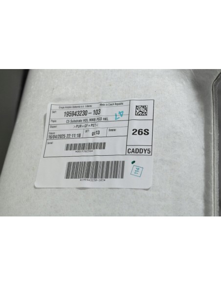 FORD TOURNEO CONNECT MK3 VW CADDY V PODSUFITKA PANORAMA 2K7867499P