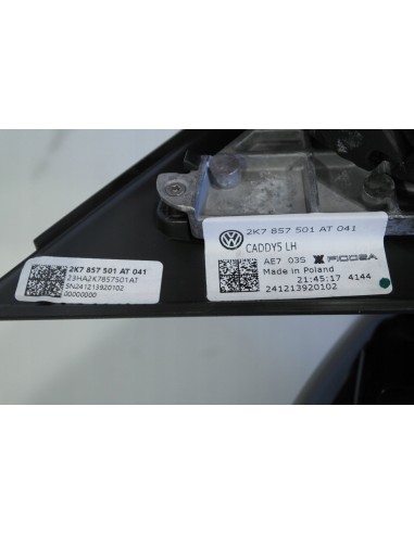 FORD TOURNEO CONNECT MK3 VW CADDY V LUSTERKO...