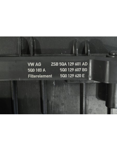 VW AUDI SKODA SEAT 1.5 TSI OBUDOWA FILTRA POWIETRZA 5QA129601AD