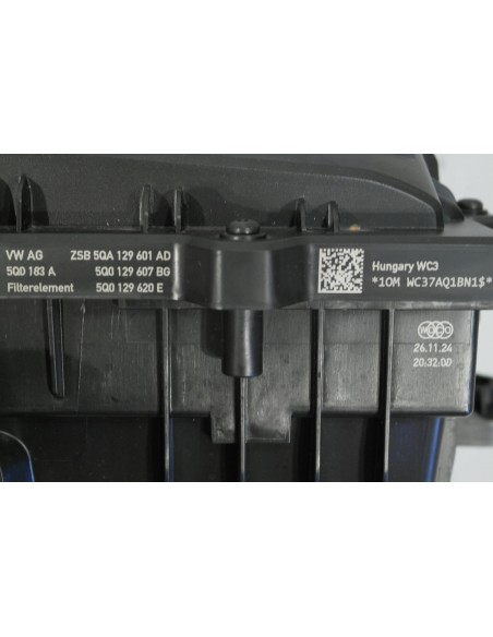 VW AUDI SKODA SEAT 1.5 TSI OBUDOWA FILTRA POWIETRZA 5QA129601AD