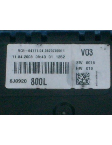 SEAT IBIZA 2009-2010 1.6 TDI LICZNIK