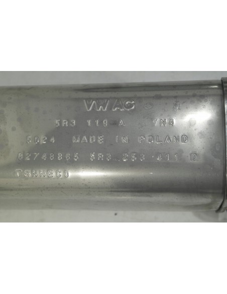 TOURNEO CONNECT VW CADDY V UKŁAD WYDECHOWY TŁUMIK 5R3253411D 5R3253611E