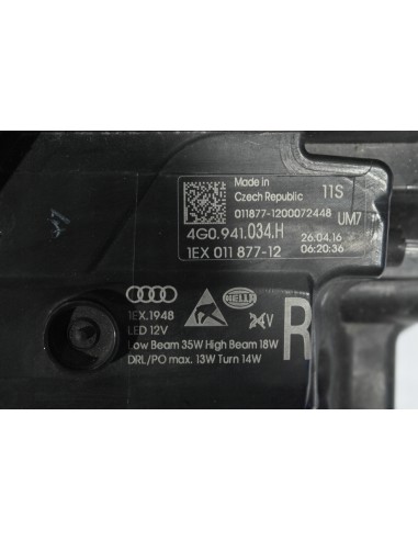 AUDI A6 4G0 C7 LIFT LAMPA PRAWA PRZEDNIA FULL...
