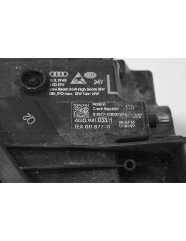 AUDI A6 4G0 C7 LIFT LAMPA LEWA PRZEDNIA FULL...