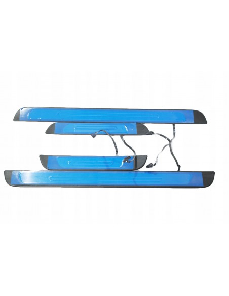 AUDI A6 C7 4G0 LIFT NAKŁADKI NA LISTWY PROGOWE PODŚWIETLANE KOMPLET