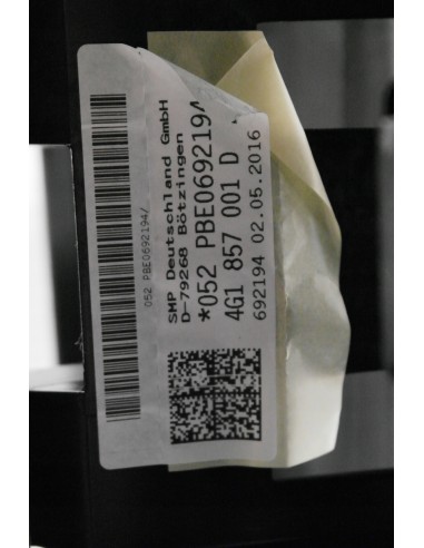 AUDI A6 4G0 C7 LIFT KONSOLA DESKA ROZDZIELCZA...