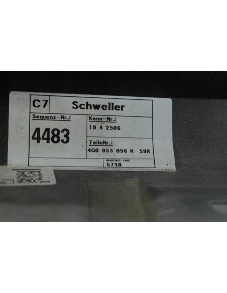 AUDI A6 C7 4G0 LIFT LISTWA PROGOWA PRAWA LS9R 4G0853856K