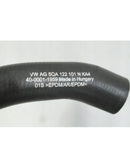 VW AUDI SEAT SKODA 2.0 TDI WĄŻ PRZEWÓD WODNY 5QA122101N