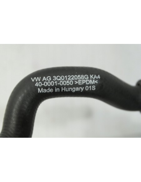VW AUDI SEAT SKODA 2.0 TDI WĄŻ PRZEWÓD WODNY 3Q0122058G