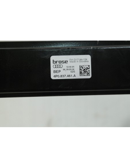 AUDI A5 B10 MECHANIZM SZYBY DRZWI LEWY PRZÓD 4P0837461A