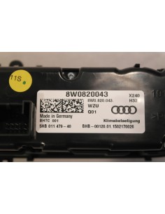 AUDI A5 LIFT PANEL KLIMATYZACJI 8W0820043 2