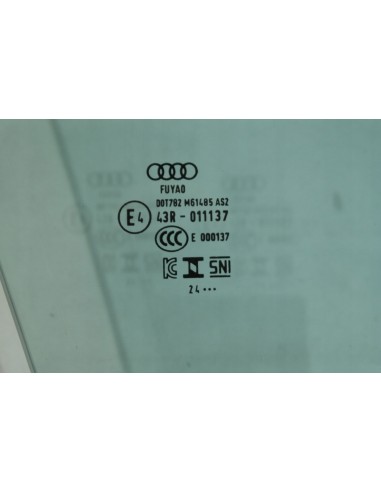 AUDI A5 B10 SZYBA DRZWI PRAWY PRZÓD 4P0845202