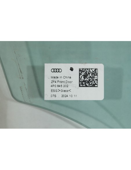 AUDI A5 B10 SZYBA DRZWI PRAWY PRZÓD 4P0845202