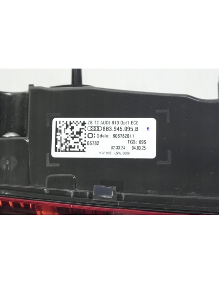 AUDI A5 B10 LAMPA TYLNA BLENDA LAMPA TYŁ 8B3945095B