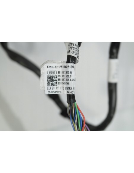 AUDI A5 B10 LUSTERKO PRAWE KOMPLETNE 16+4 LQ5E POD KOLOR